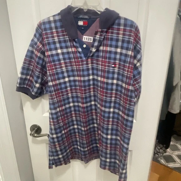 Tommy Hilfiger Classic Blue and Red Polo - Picture 4 of 12